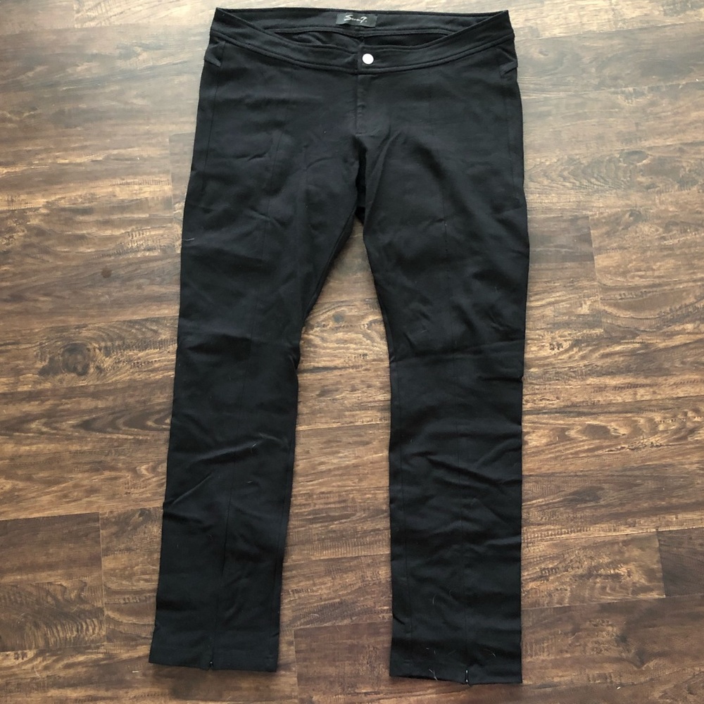 Black Stretch Fo-Jean 30” Inseam